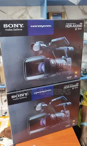 Sony Ax2000 Professional Full-Hd Video Camera (Open Box)