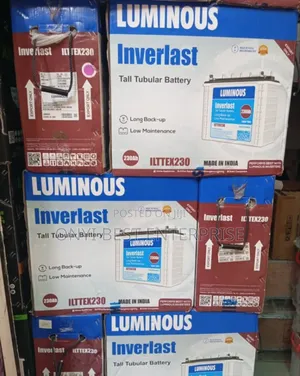 Luminous Inverter Tubular Battery 230ah--12v