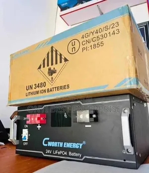 C Worth Energy Lithium Ion Phosphate Battery 5kwh-25v