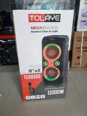 Tolaye Mega Bass Portable Sound System 11000w