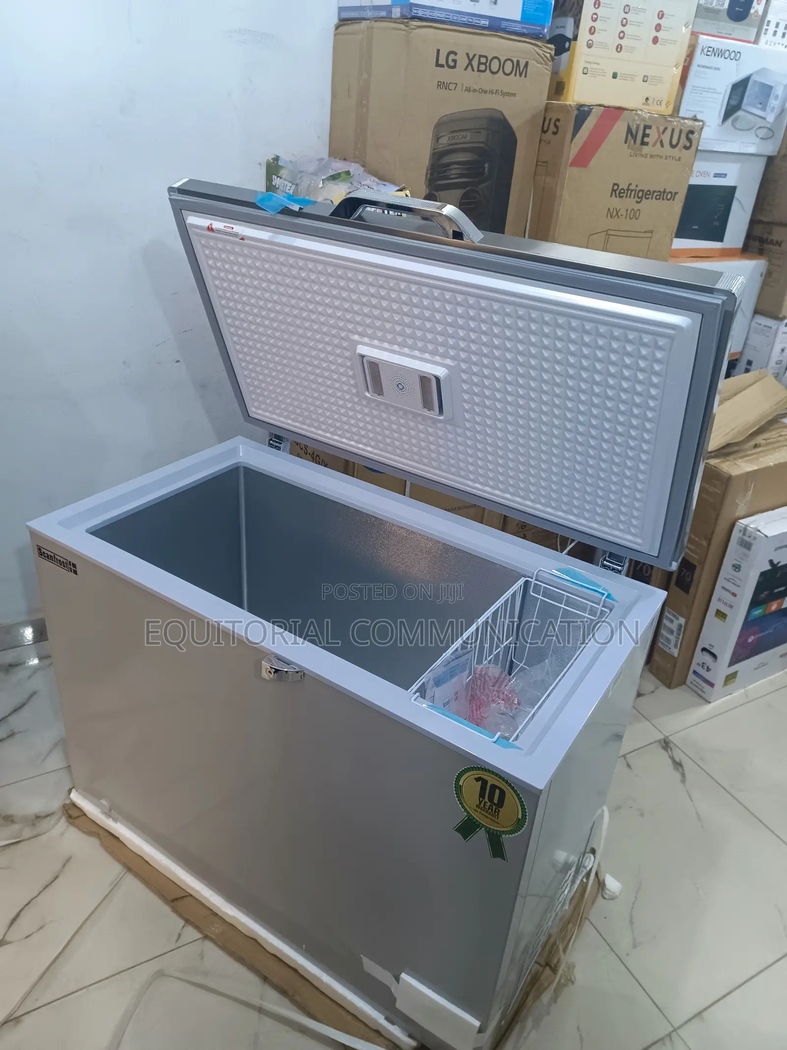 Scanfrost Deep Freezer – Inverter Tech Large Storage