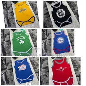 Baby Armless Basketball Bodysuit Pindown