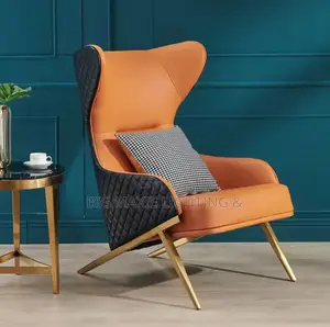 Modern Luxury Leather Sofa Chair