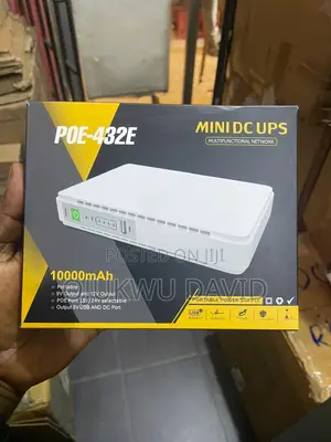 Mini Dc Ups10000mah Poe 430p Wifi Router