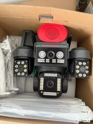Industrial Four Lens Solar PTZ Camera