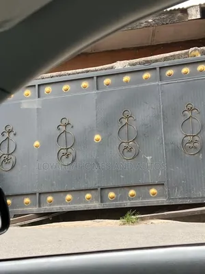 Quality Automatrd Iron Gate Is Available for Sale at Ogba Ikeja