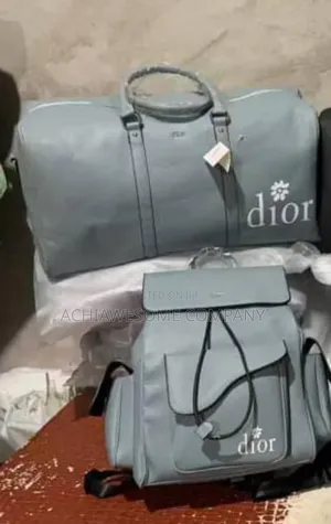 Dior Duffle Bag And Backpack