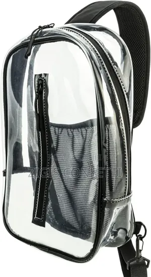 Clear Pvc Cross Body Bag