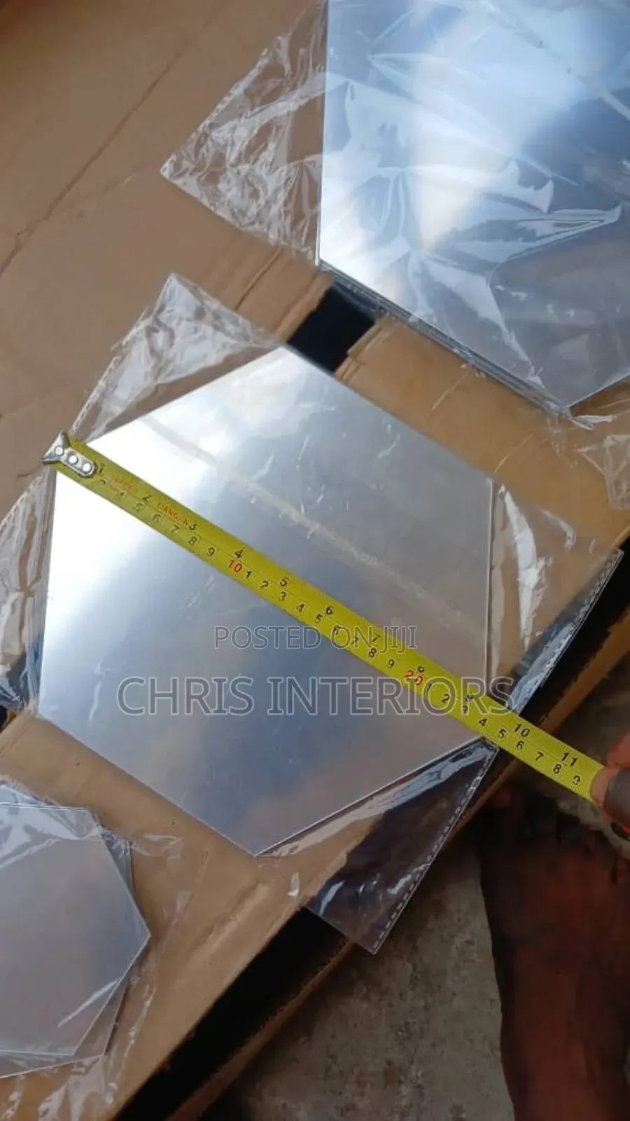 Diamond Circle Wall Mirror