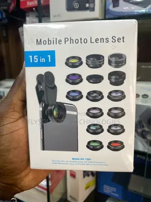 Mobile Photo Fish Eye Lens Set With 15 Different Lenses - Xh-1501