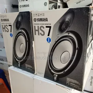 Original Professional Yamaha Studio Monitor Hs7 Big Name  