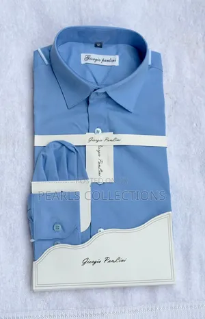 Blue Color Dress Shirt for Men