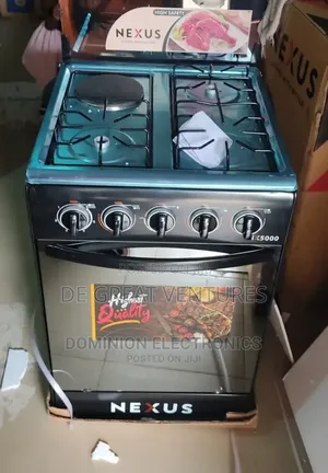 Brand New Nexus(3+1)4-Borner√3gas+1electric Standing Gas Cooker√Silver