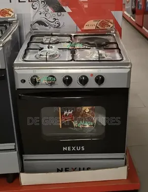 Brand New Nexus(60×60)4-Borner 3gas+1electric Standing Gas Cooker