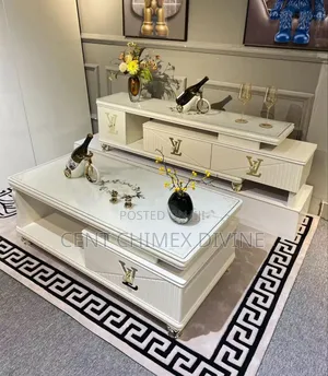 Modern Louis Vuitton Tv Console Set