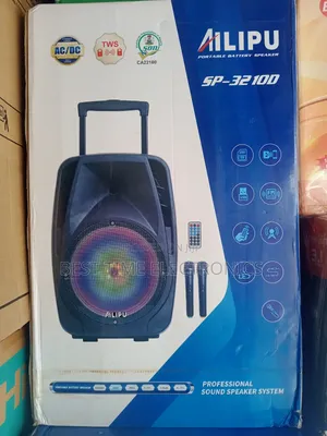 Ailipu Portable Rechargeable Sound Speaker System (Sp-32100)
