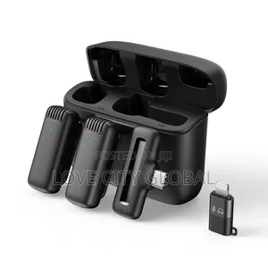 J13 Mic Lavalier Anc Wireless Microphone Plug and Play Charging Case
