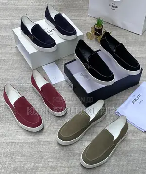 Original Berluti Suede Loafers Sneakers Collections
