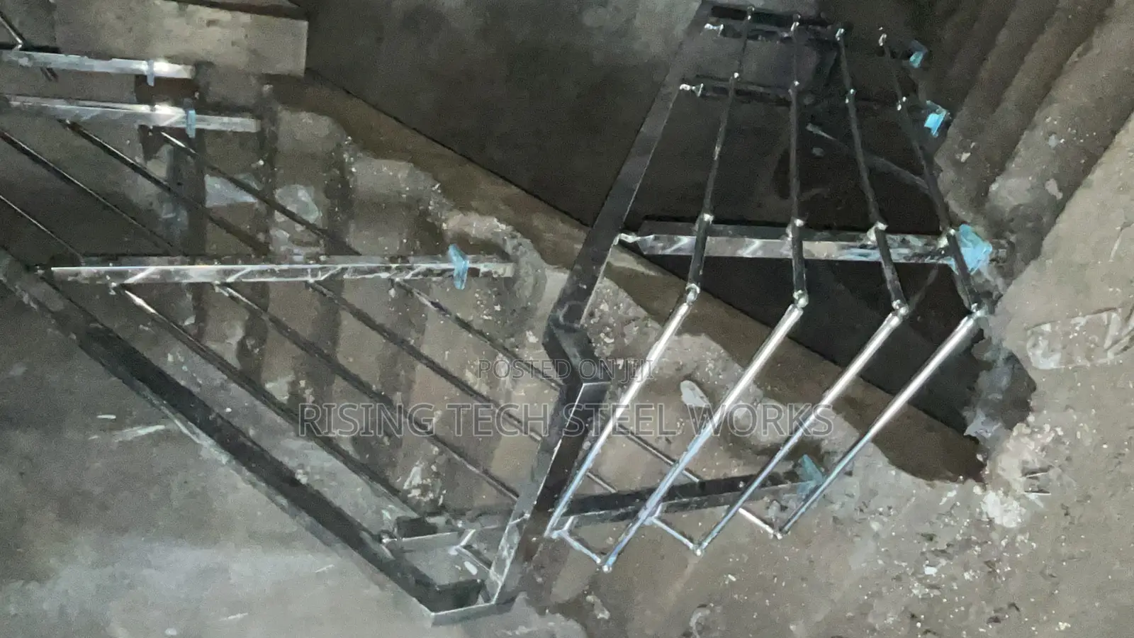 Square Pipe Handrails