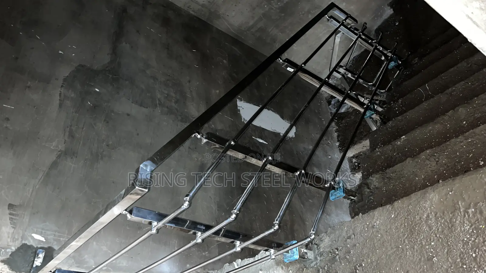 Square Pipe Handrails