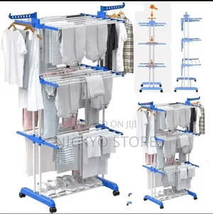 Heavy Duty Multi-Layer Foldable Clothes Drying Rack