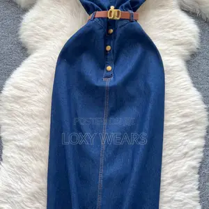Luxury Ladies Jeans Gown