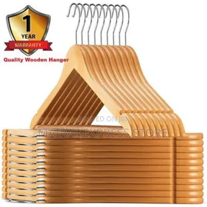 10pcs High Quality Wooden Hanger