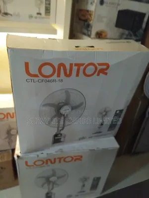 Lontor Water Mist Rechargeable Fan