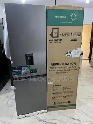 Hisense 264 Litres Bottom Freezer Refrigerator With Dispenser-Rd-35dcb