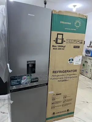 Hisense 264 Litres Refrigerator With Water Dispenser-Silver