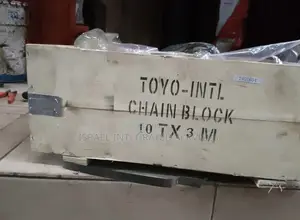 Toyo Chain Block 10 Ton X 3 Meters