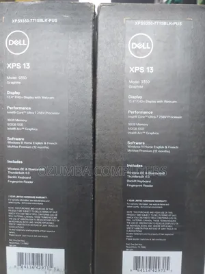 New Laptop Dell XPS 13 16GB Intel Core Ultra 7 SSD 512GB