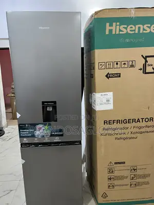 Hisense Ref 35dcb-Rd 264l Refrigerator–Silver Color, Double Door Model