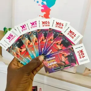 Printed Ticket Cards