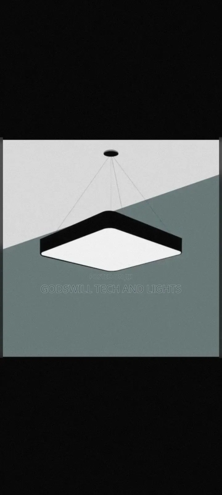 Square Ceiling Light