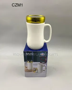 Mirror Mug With Cover for Souvenir Carton Price by 60