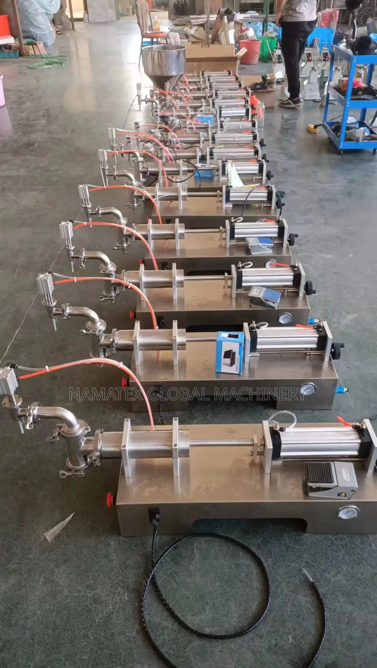 Pneumatic Liquid/Paste Filling Machine
