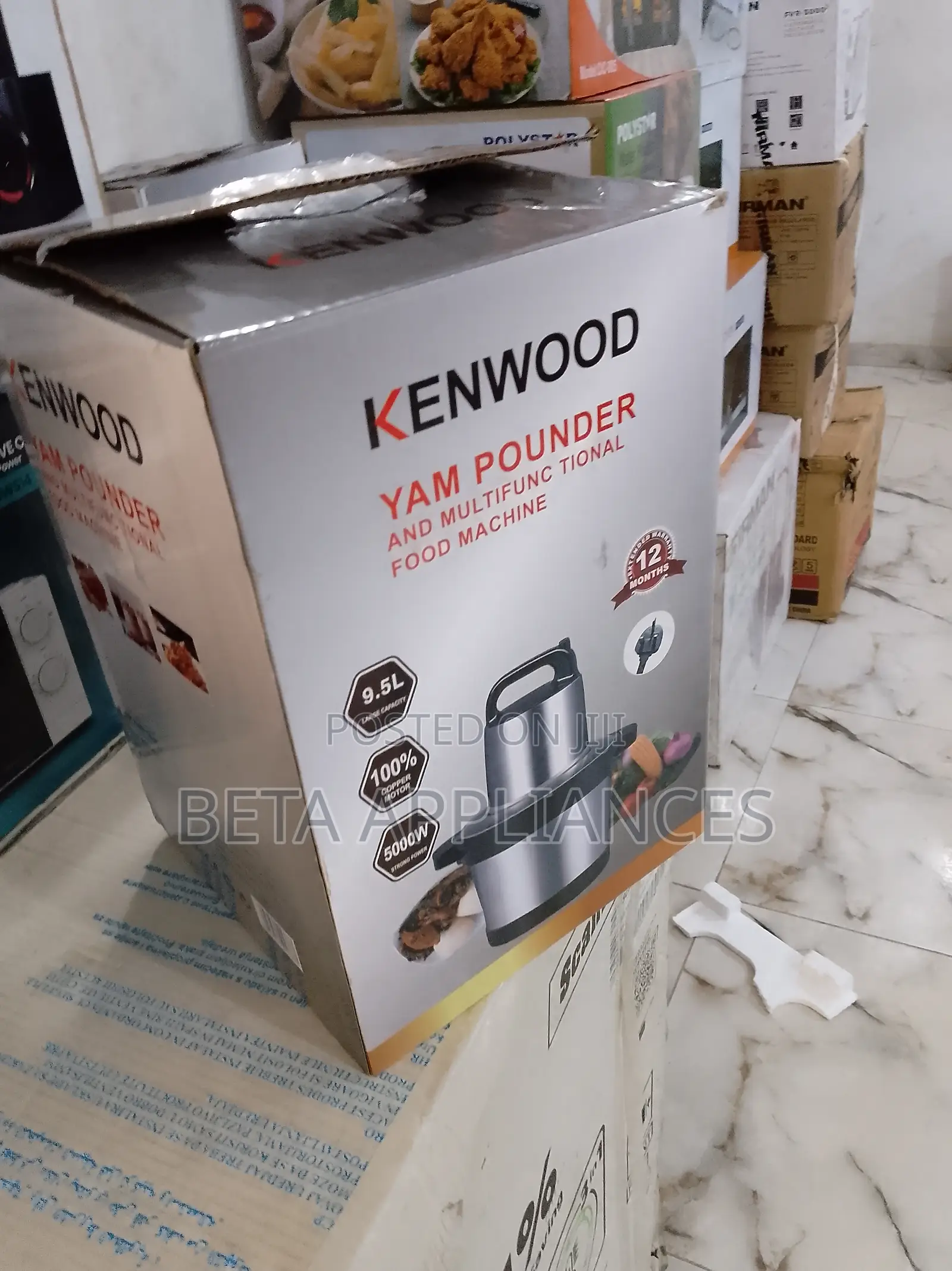 Kenwood 9.5l Yam Pounding Machine – Powerful Efficient