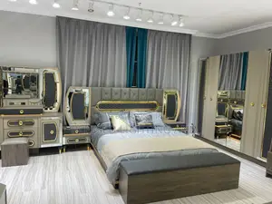 Size 180 by 200 Luxury Turkish Bed, Drawers, Cabinets and Mirror Sets