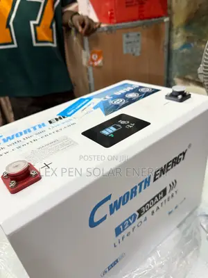 12v 300ah Cworth Lithium Ion Battery Available