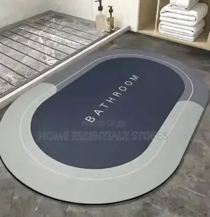 2 Pieces Set of Absorbent Foot Mats