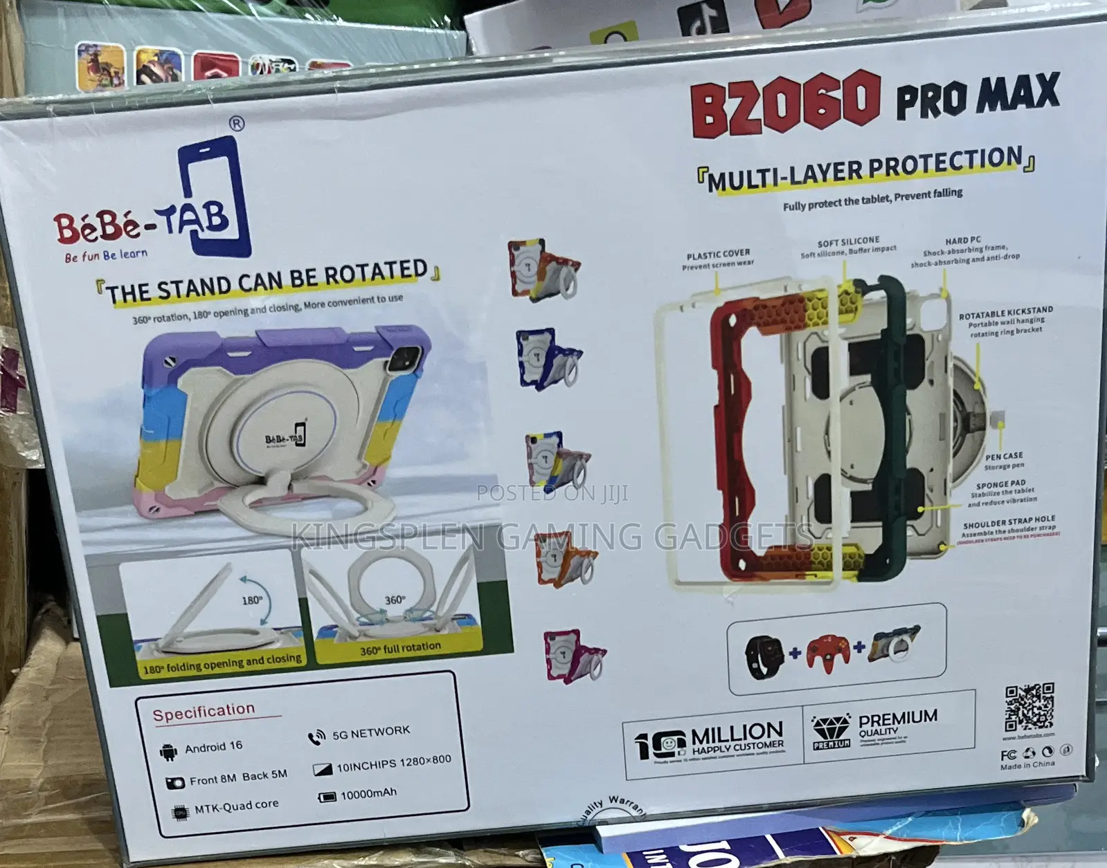 New Bebe B2060 Pro Max 256 GB Pink