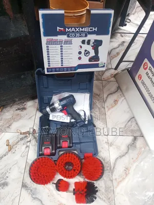 Drilling Machine With Brush