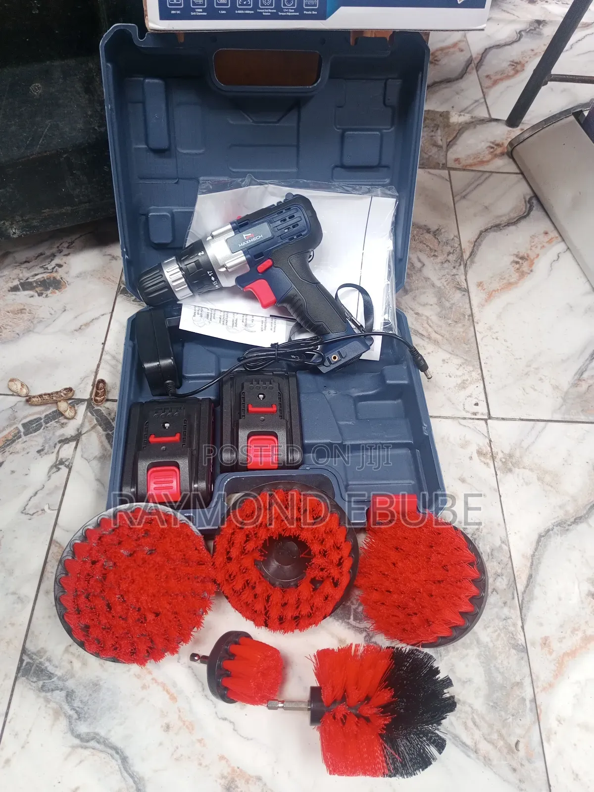 Drilling Machine With Brush