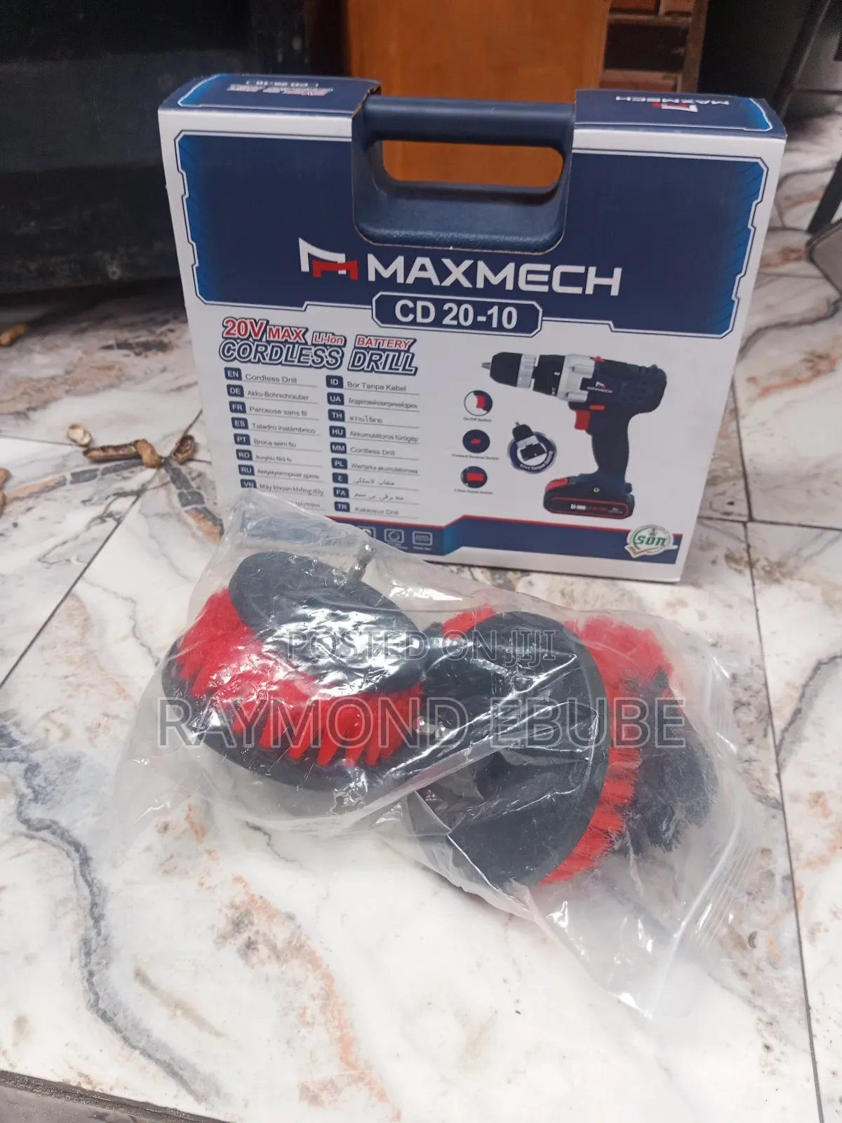 Drilling Machine With Brush