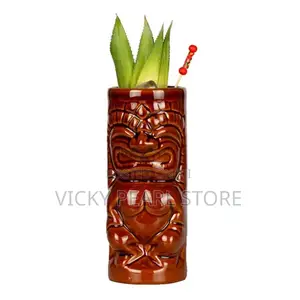 Ceramic Tiki Mug