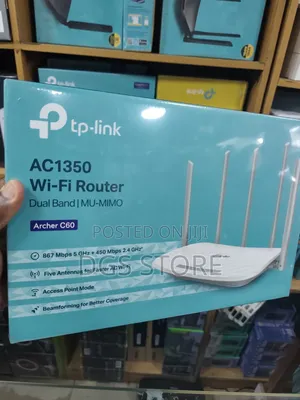 Tp Link Ac1350 Wi-Fi Router Dual Archer C60