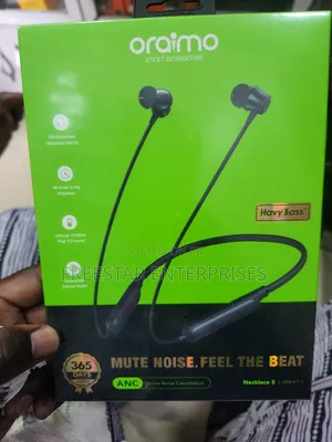 Oraimo Necklace 5 Anc Wireless Bluetooth . Oraimo Oeb- 611 Anc