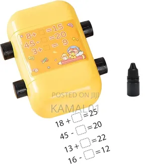 Reusable Math Roller Stamp,Addition and Subtraction Roller Stamp Math