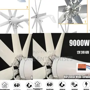 Produce the Power: Achieve True Energy Independence 9000w 48v Turbine